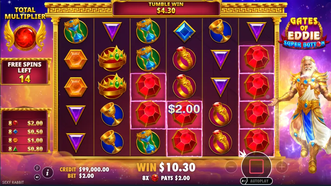 Gates of Eddie Super Button